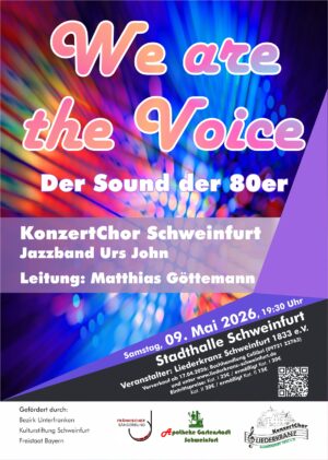 Fr&uuml;hjahrskonzert "We are the voice"
