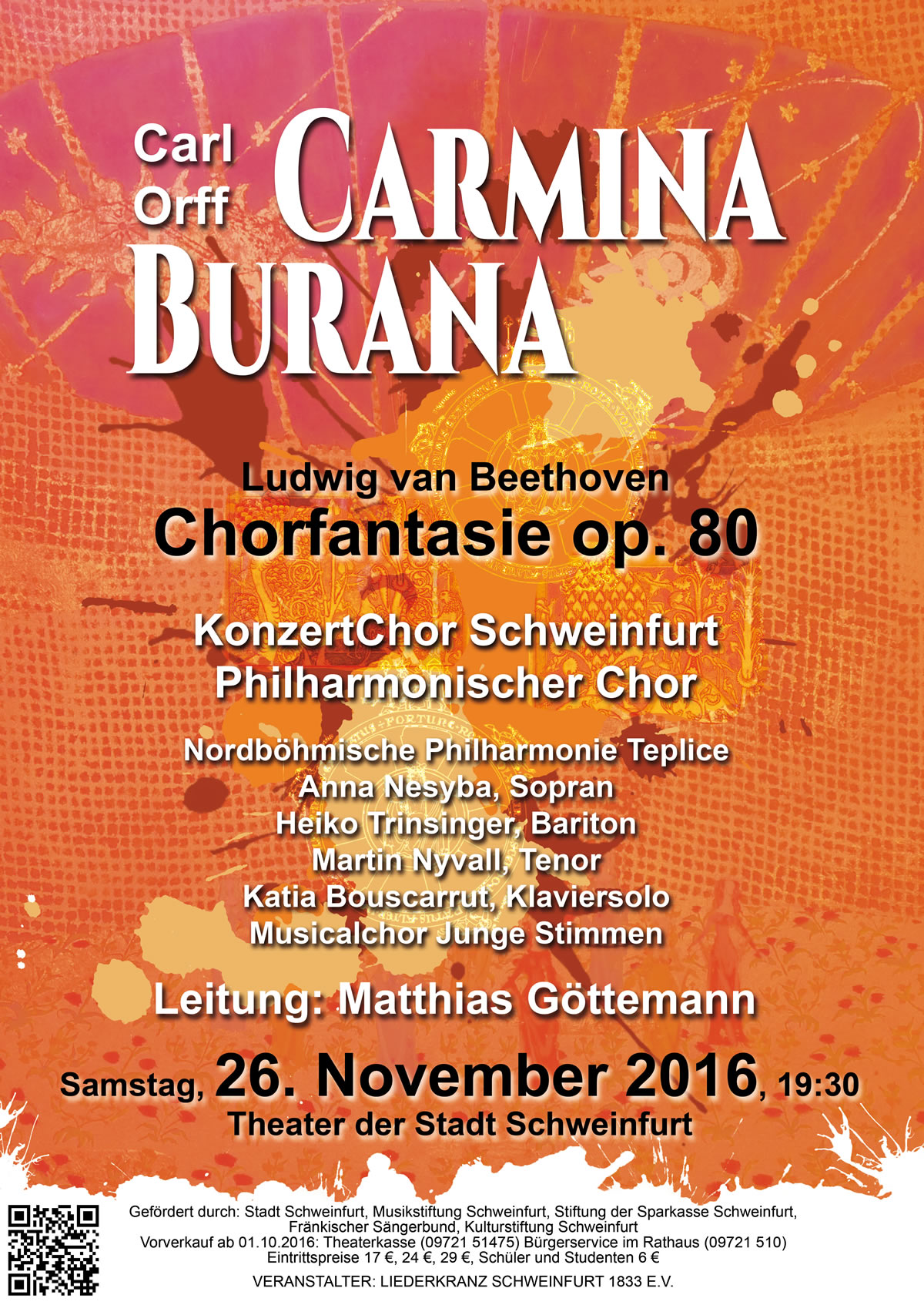 Plakat Carmina Burana